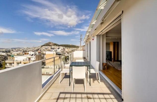 Appartement Pratinou Penthouse à Athènes Extérieur photo